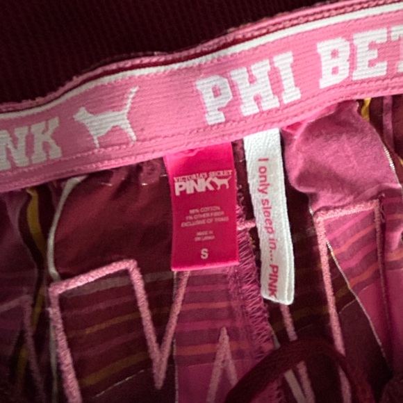 HTF VERY RARE AND VINTAGE PINK VS 2006 Secret Society Display Tee & Lounge Pants - Picture 11 of 14